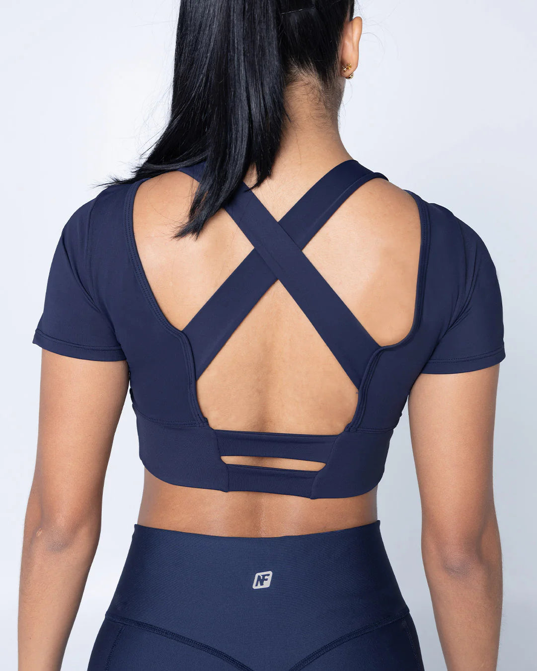 Navy Blue Leggings Set