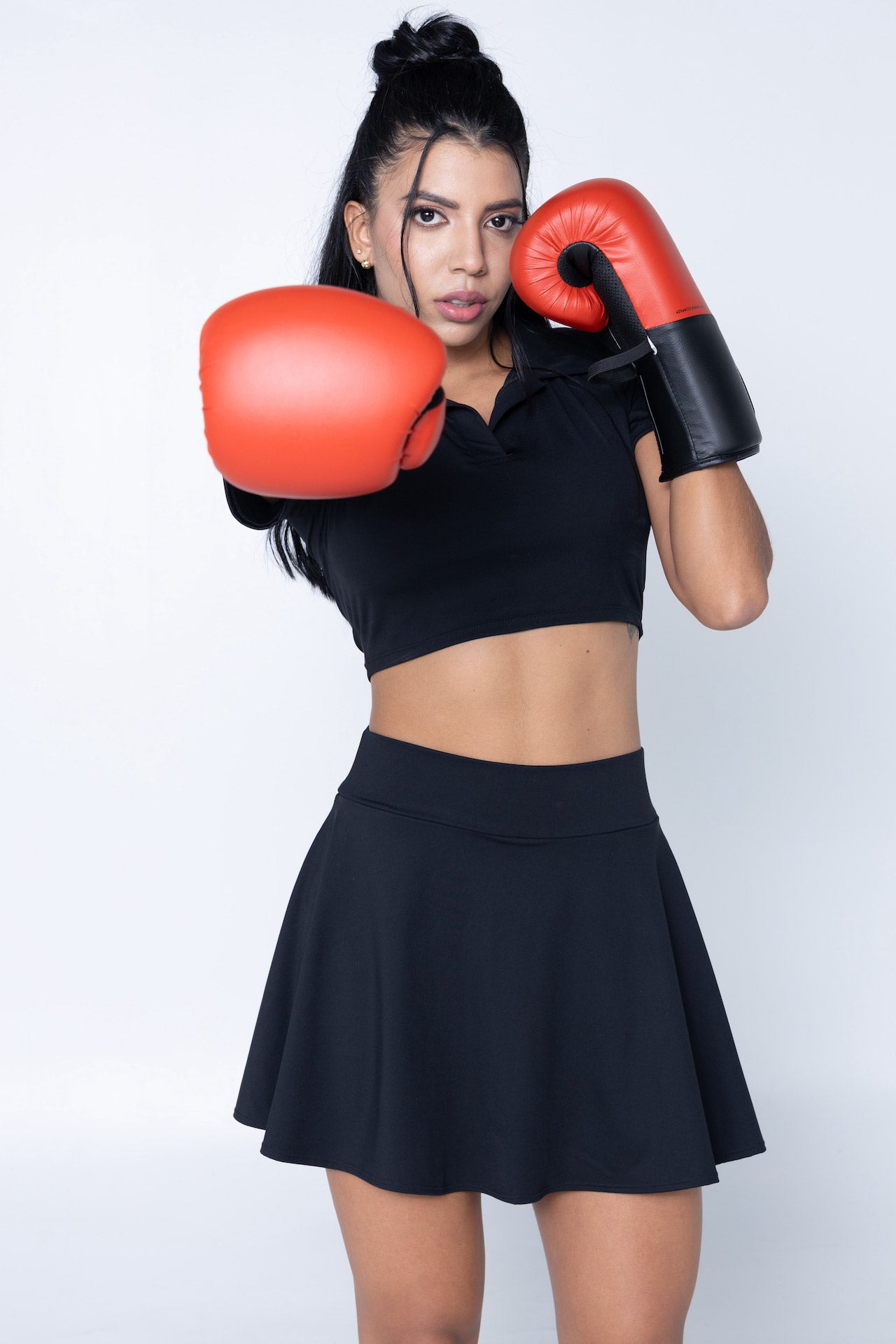 Black Skirt Set