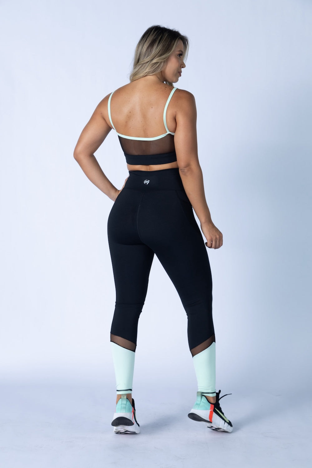 Teal And Black Set