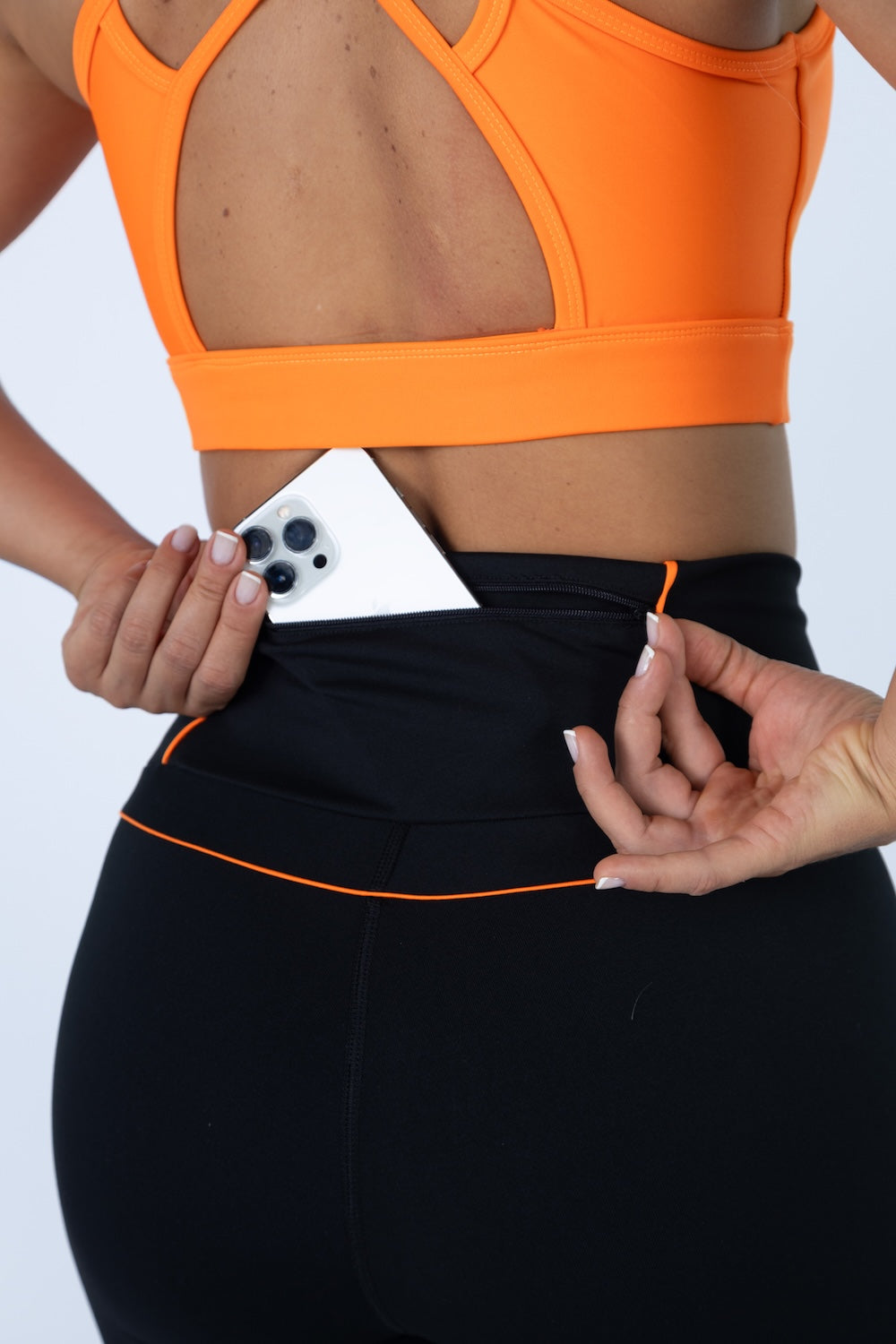 Orange And Black Set
