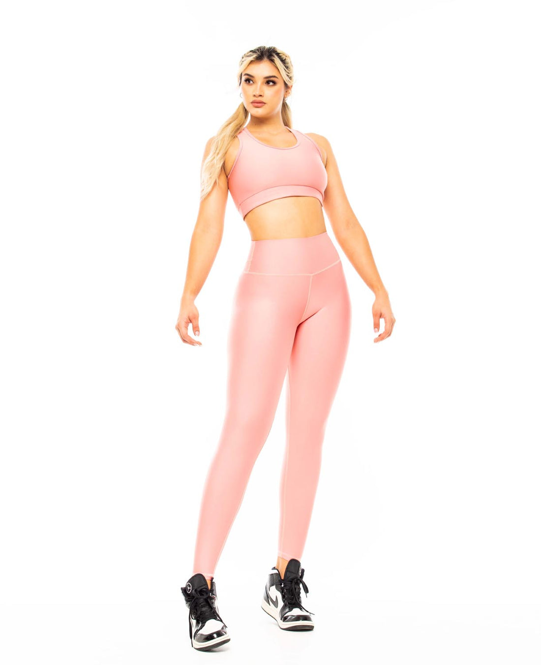 Pink leggings